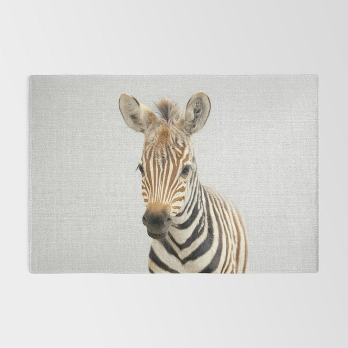 Baby Zebra - Colorful Rug Gallery Image 2