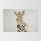 Baby Zebra - Colorful Rug Gallery Image 2