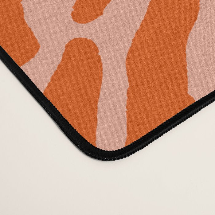 Vibrant Tiger Stripes Desk Mat Gallery Image 4