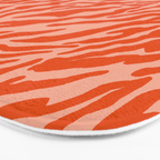 Vibrant Tiger Stripes Bath Mat Gallery Image 3