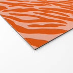 Vibrant Tiger Stripes Welcome Mat Gallery Image 2