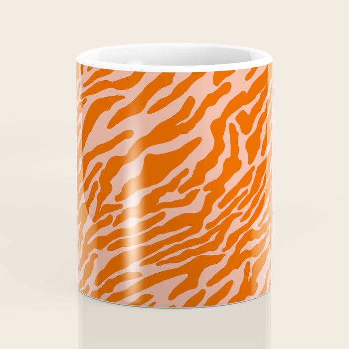 Vibrant Tiger Stripes Coffee Mug Gallery Image 4