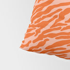 Vibrant Tiger Stripes Pillow Sham Gallery Image 4
