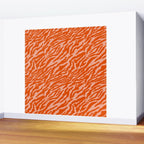 Vibrant Tiger Stripes Wall Mural Gallery Image 2