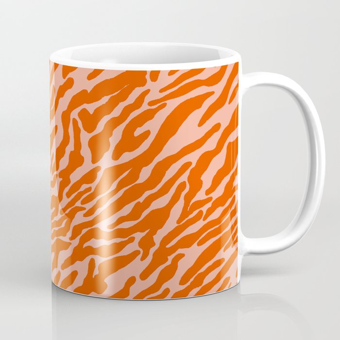 Vibrant Tiger Stripes Coffee Mug Gallery Image 1