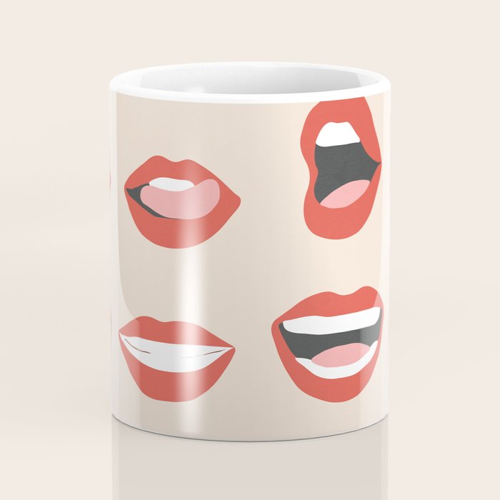 Lips III Coffee Mug Gallery Image 4