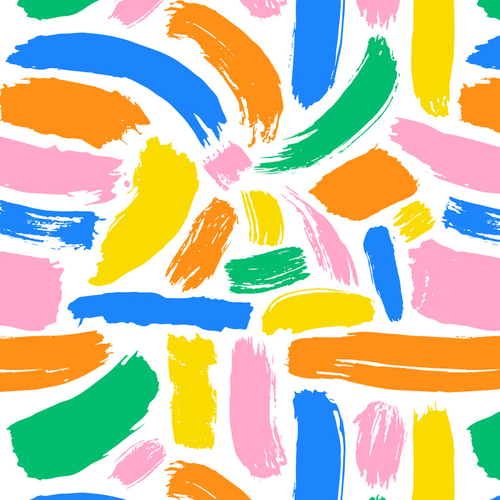 Colorful abstract brush stroke art pattern Coffee Mug Gallery Image 2