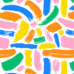 Colorful abstract brush stroke art pattern Coffee Mug Gallery Image 2