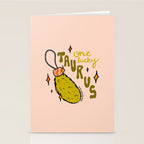One Lucky Taurus Stationery Card Gallery Image 2
