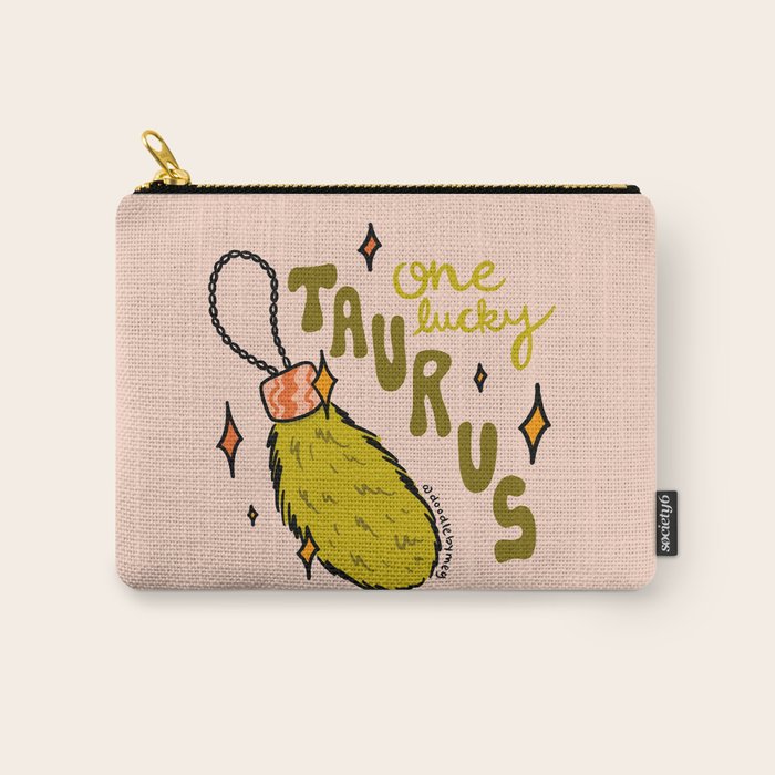 One Lucky Taurus Carry All Pouch Gallery Image 1