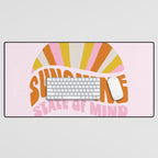 sunshine state of mind, type Desk Mat Gallery Image 1