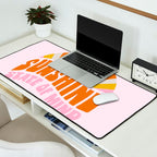 sunshine state of mind, type Desk Mat Gallery Image 2