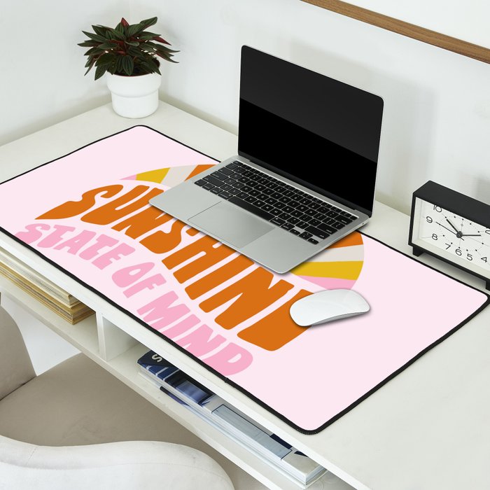 sunshine state of mind, type Desk Mat Gallery Image 2