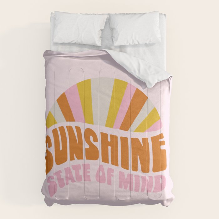 sunshine state of mind, type Comforter Gallery Image 1