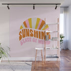 sunshine state of mind, type Wall Mural Gallery Image 1