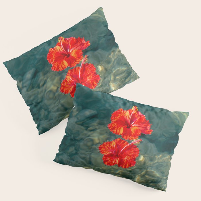 Hibiscus Love Pillow Sham Gallery Image 3