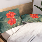 Hibiscus Love Pillow Sham Gallery Image 2