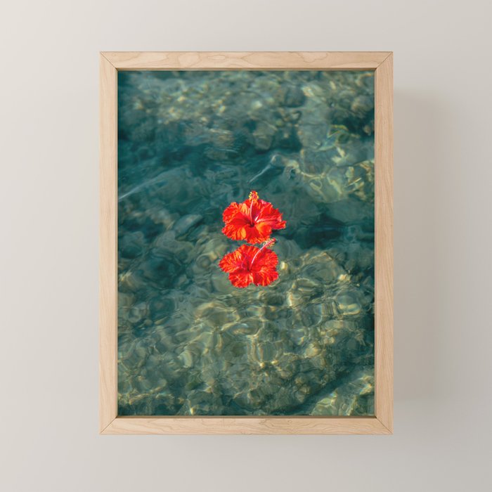 Hibiscus Love Mini Art Print Gallery Image 1