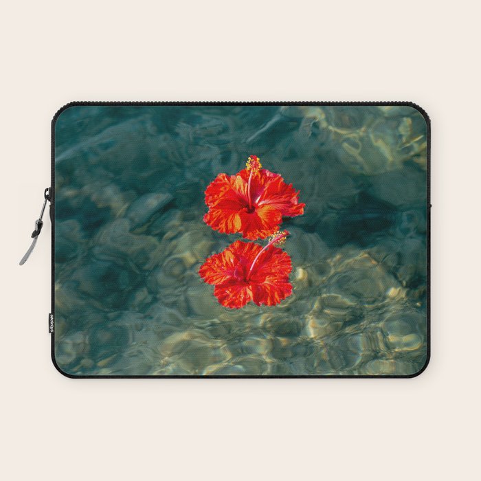 Hibiscus Love Laptop Sleeve Gallery Image 1