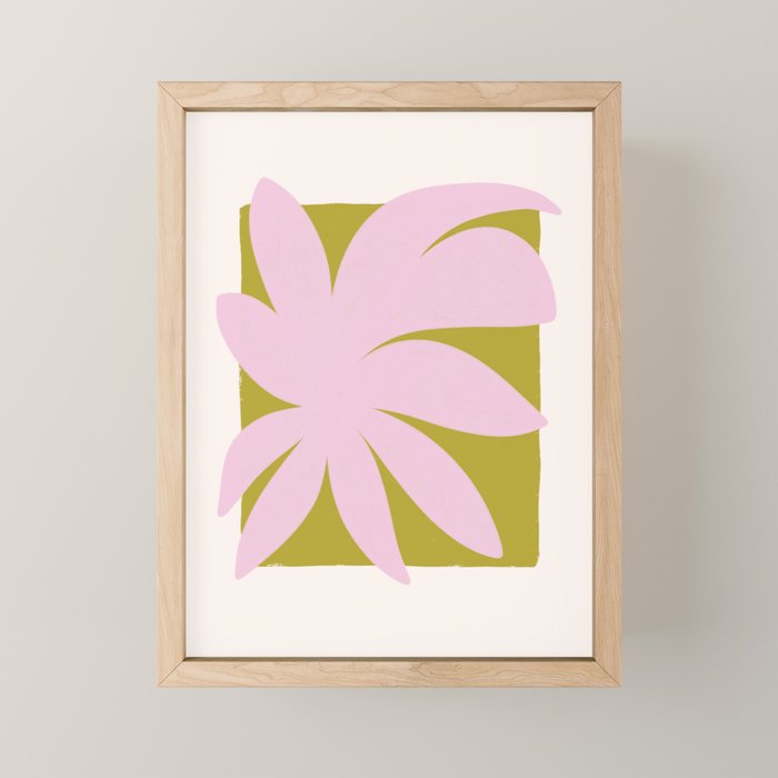 Tropical Leaf II Mini Art Print Gallery Image 1