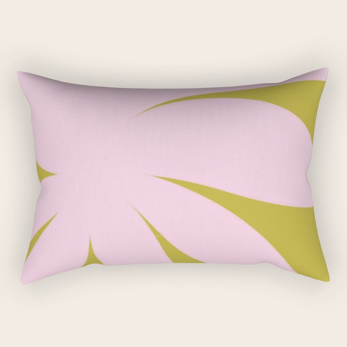 Tropical Leaf II Rectangular Pillow Gallery Image 1