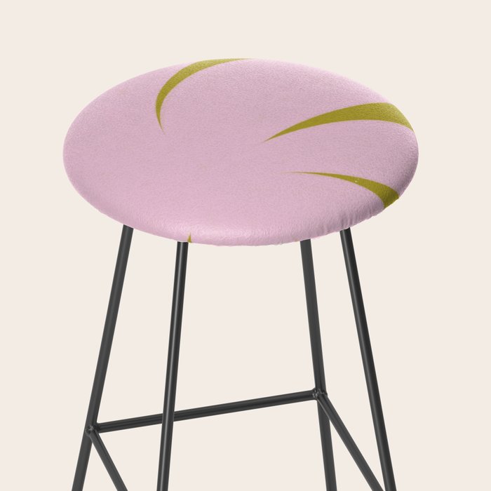Tropical Leaf II Stool Gallery Image 2