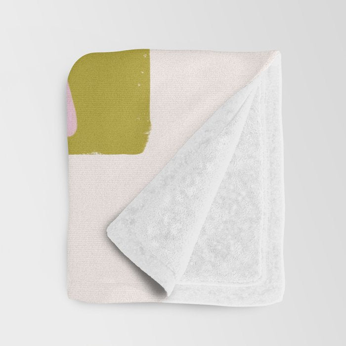 Tropical Leaf II Throw Blanket Gallery Image 3