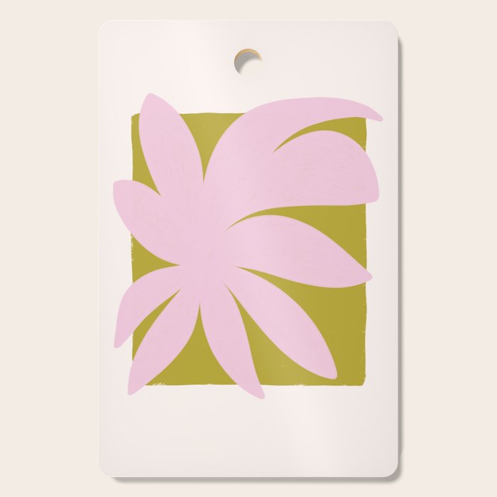 Tropical Leaf II Cutting Board Gallery Image 1