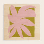 Tropical Leaf II Wood Wall Art Gallery Image 1