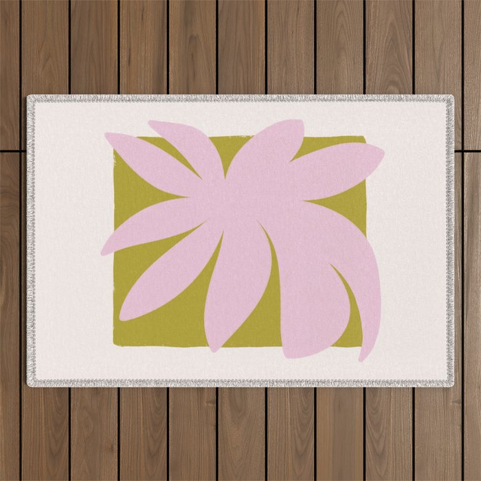 Tropical Leaf II Outdoor Rug Gallery Image 1