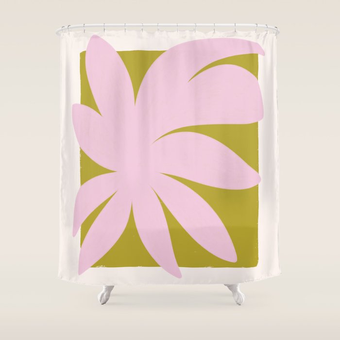 Tropical Leaf II Shower Curtain Gallery Image 1