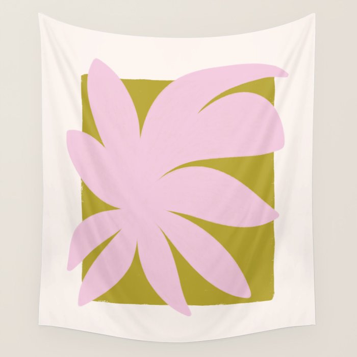 Tropical Leaf II Wall Tapestry Gallery Image 4