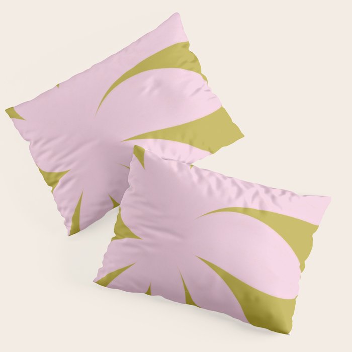 Tropical Leaf II Pillow Sham Gallery Image 1