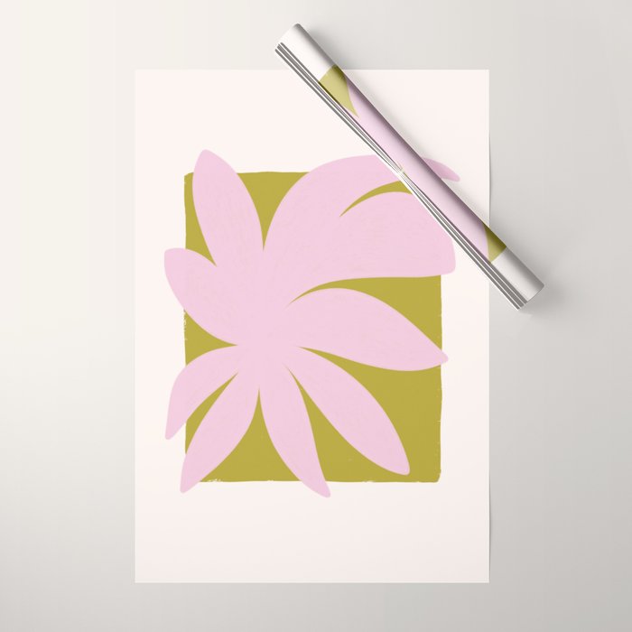 Tropical Leaf II Wrapping Paper Gallery Image 1