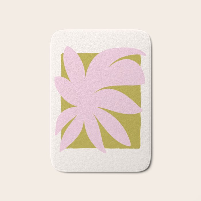 Tropical Leaf II Bath Mat Gallery Image 1
