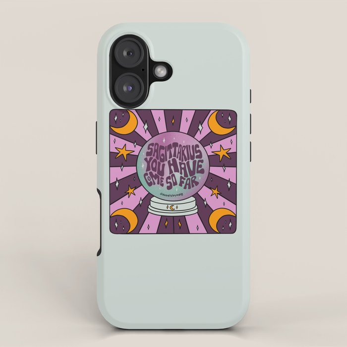 Sagittarius Crystal Ball iPhone Case Gallery Image 1