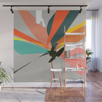 Abstract Floral 03B Wall Mural Gallery Image 1