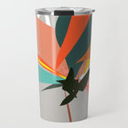 Abstract Floral 03B Travel Mug Gallery Image 1