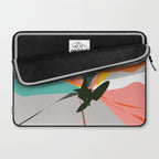 Abstract Floral 03B Laptop Sleeve Gallery Image 2