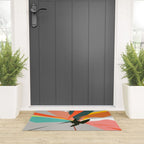 Abstract Floral 03B Welcome Mat Gallery Image 3