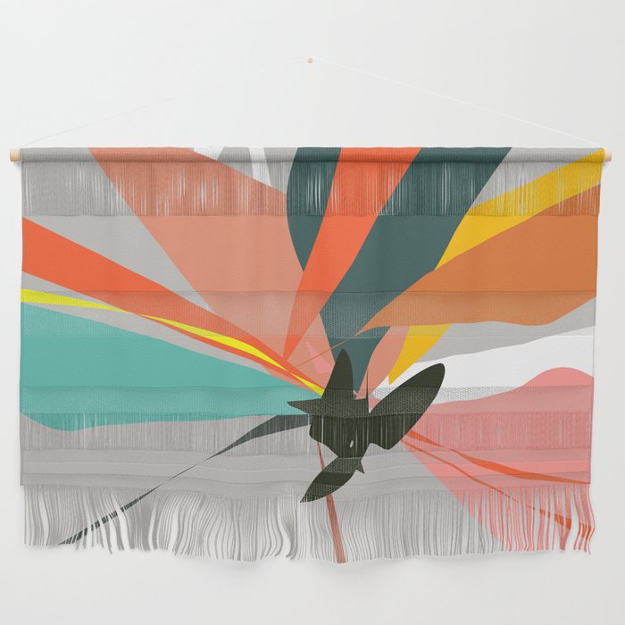 Abstract Floral 03B Wall Hanging Gallery Image 1