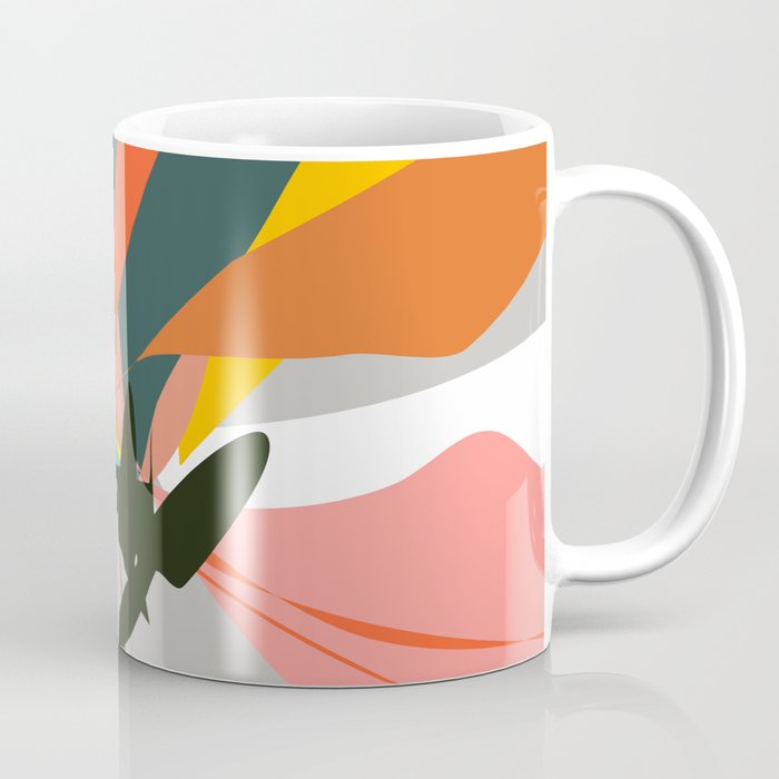 Abstract Floral 03B Coffee Mug Gallery Image 1