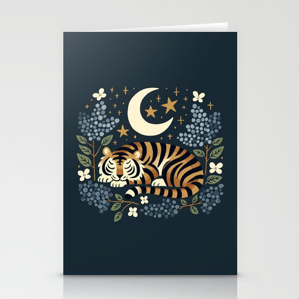 Slumbering Tiger Stationery Card Gallery Image 2