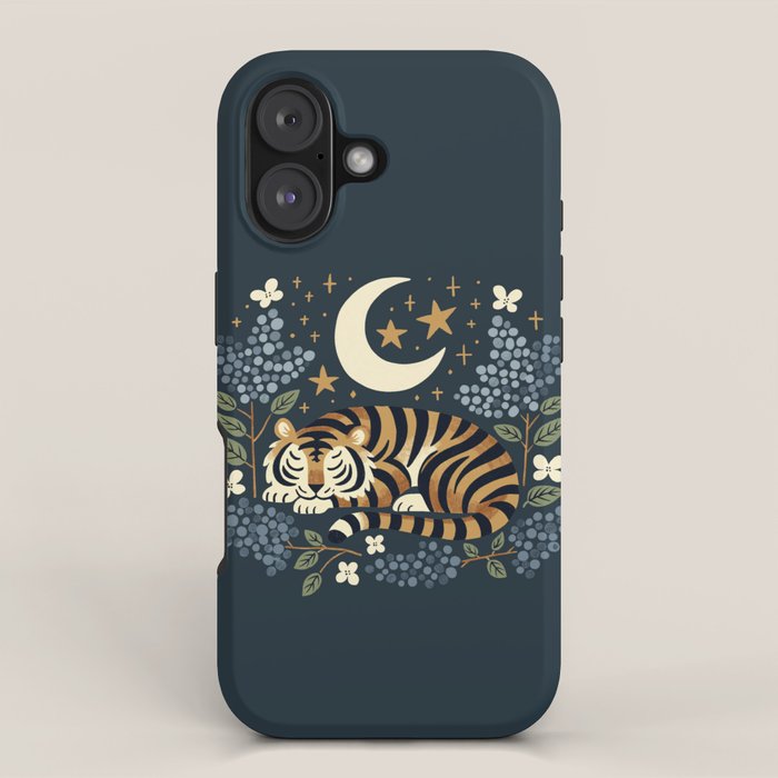 Slumbering Tiger iPhone Case Gallery Image 1