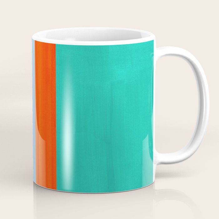 Orange Ocean Sun Coffee Mug Gallery Image 1