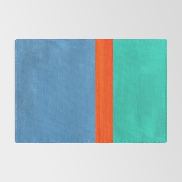Orange Ocean Sun Rug Gallery Image 2