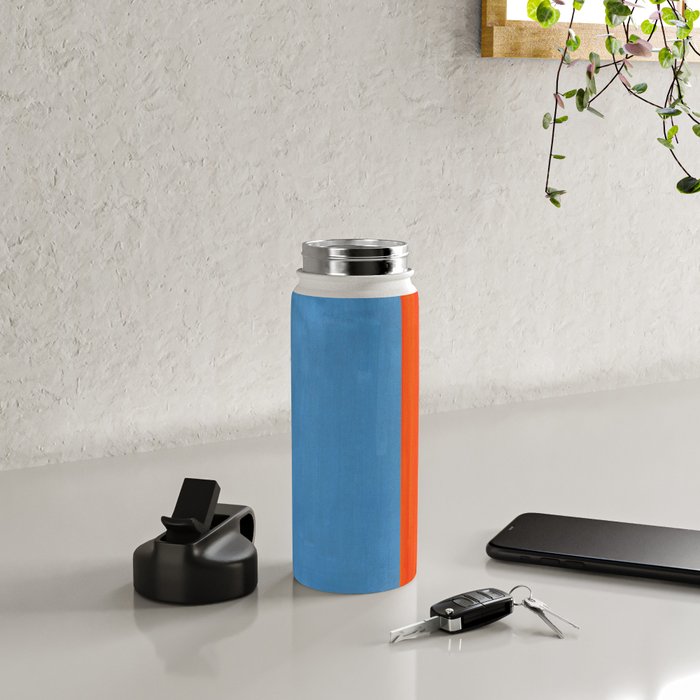 Orange Ocean Sun Water Bottle Gallery Image 4