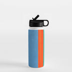 Orange Ocean Sun Water Bottle Gallery Image 1