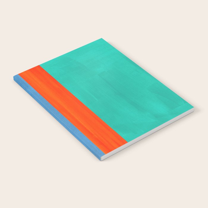 Orange Ocean Sun Notebook Gallery Image 1