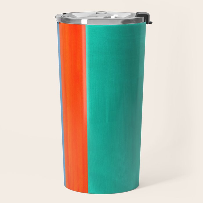 Orange Ocean Sun Travel Mug Gallery Image 2
